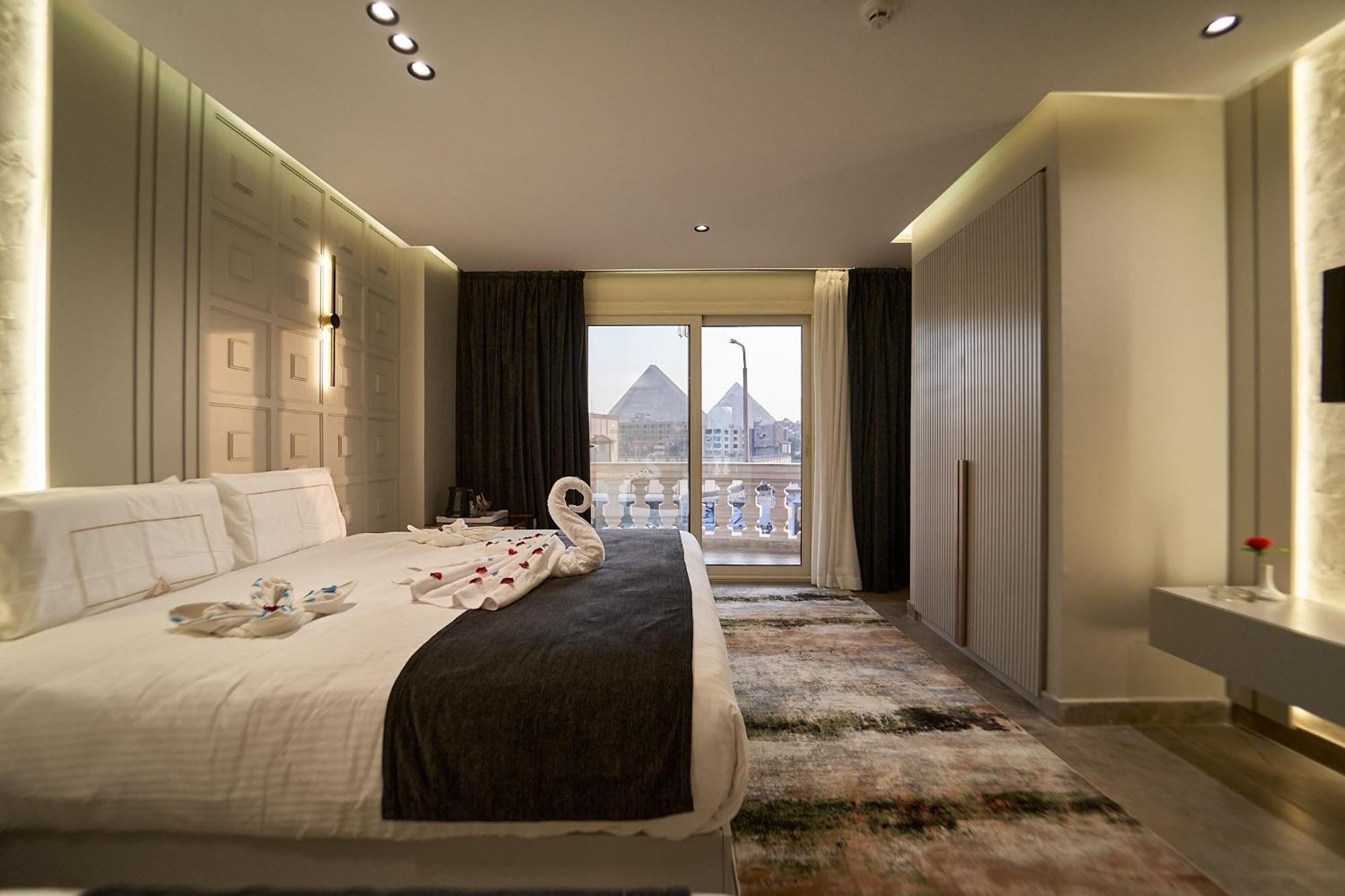 Pyramids Charm Hotel Al Kawm al Akhdar Luaran gambar