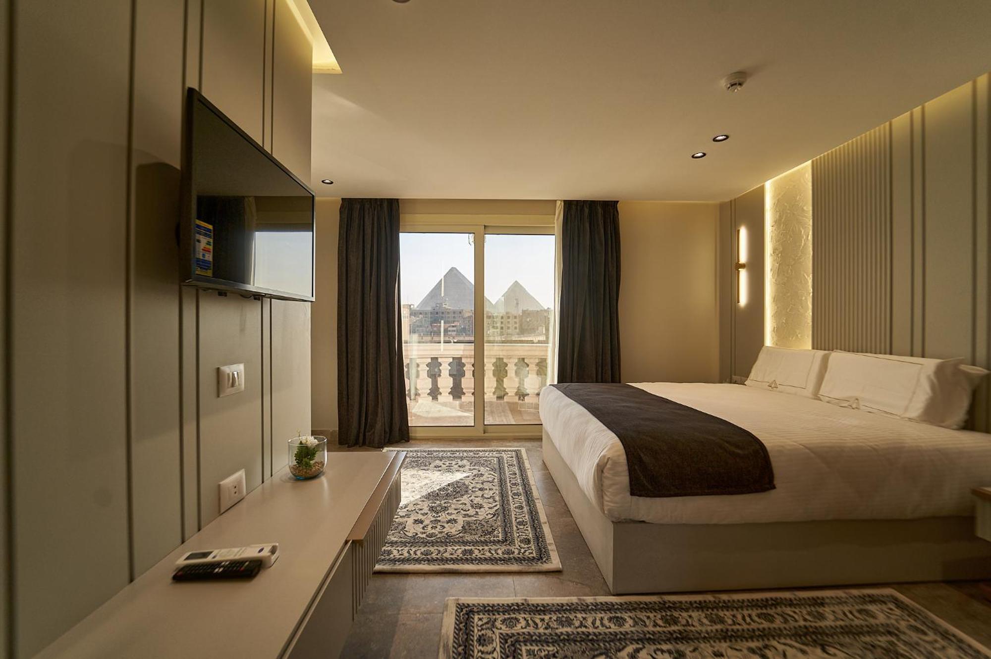Pyramids Charm Hotel Al Kawm al Akhdar Luaran gambar