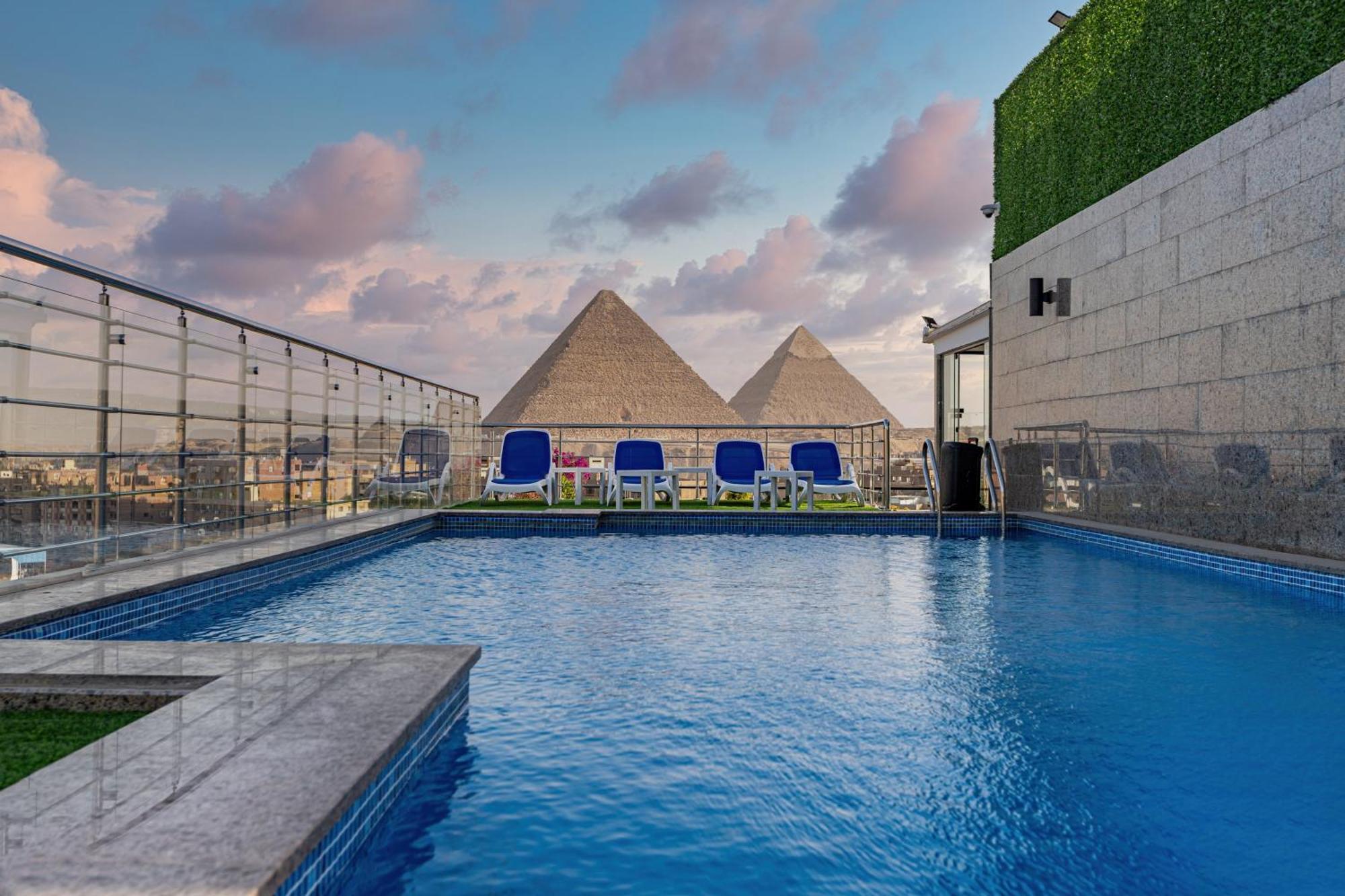 Pyramids Charm Hotel Al Kawm al Akhdar Luaran gambar