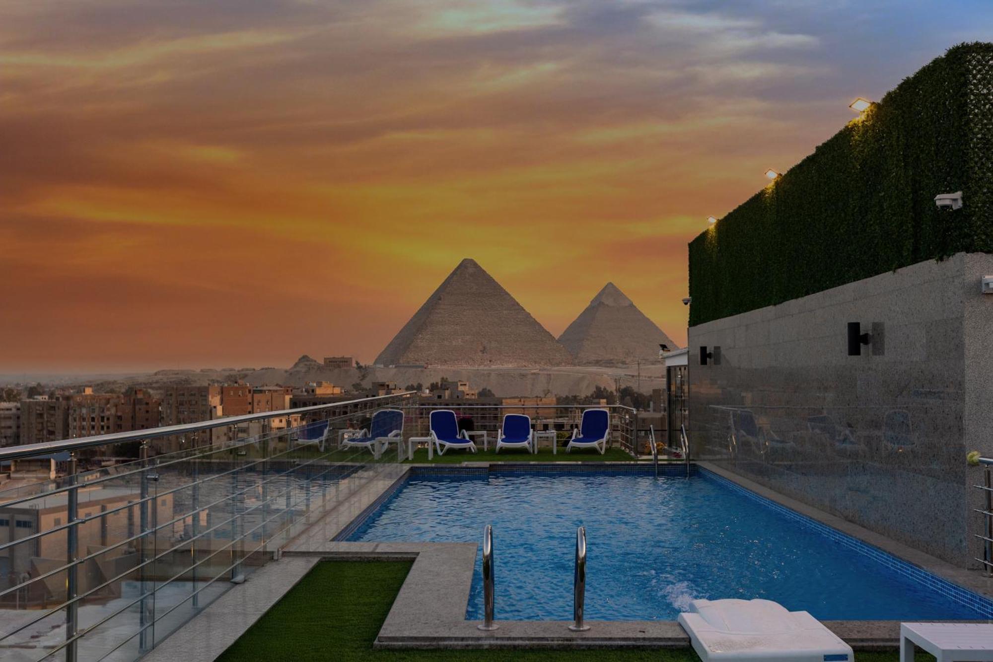 Pyramids Charm Hotel Al Kawm al Akhdar Luaran gambar